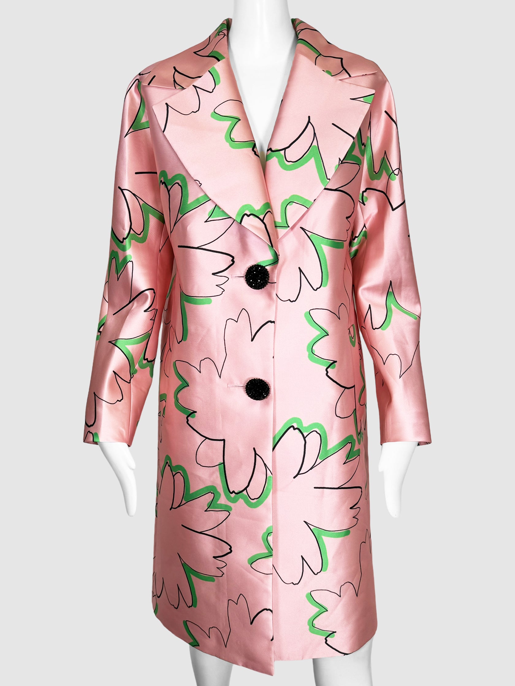 Cardea Floral Print Coat - Size M