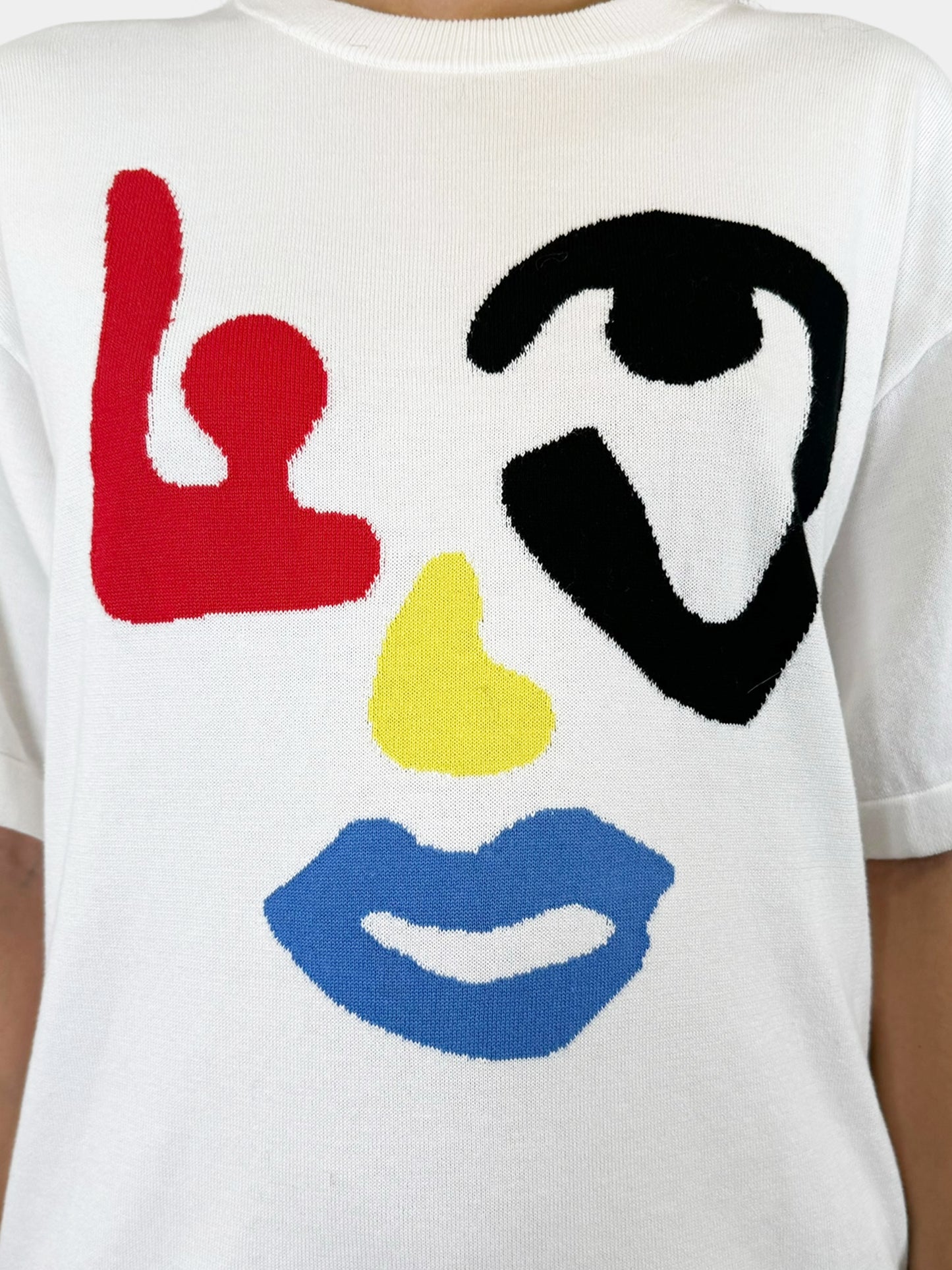 2022 Intarsia Graphic T-Shirt - Size M