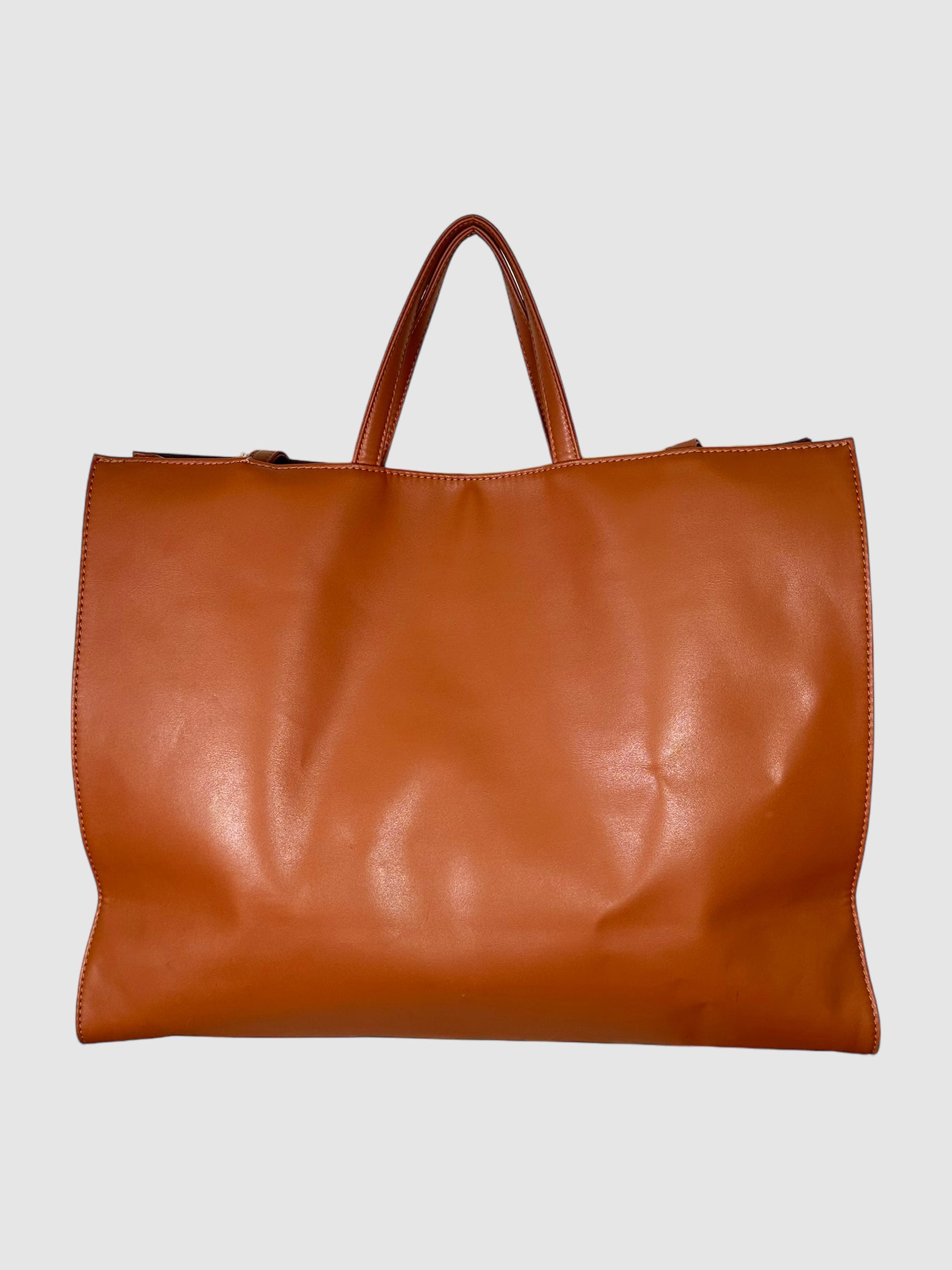 Telfar vegan leather shopping bag sale