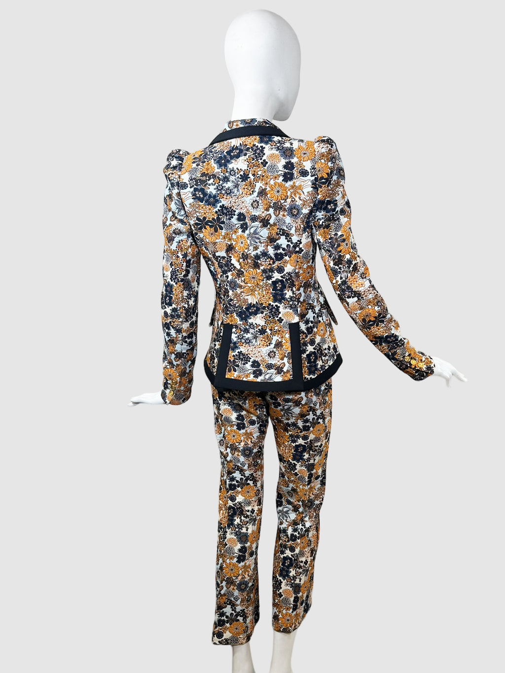 Smythe Floral Print 2-piece Set - Size 4 (27)