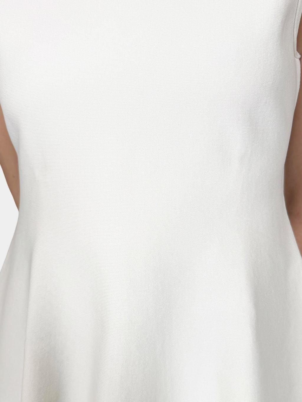 Stretch Knit Peplum Top