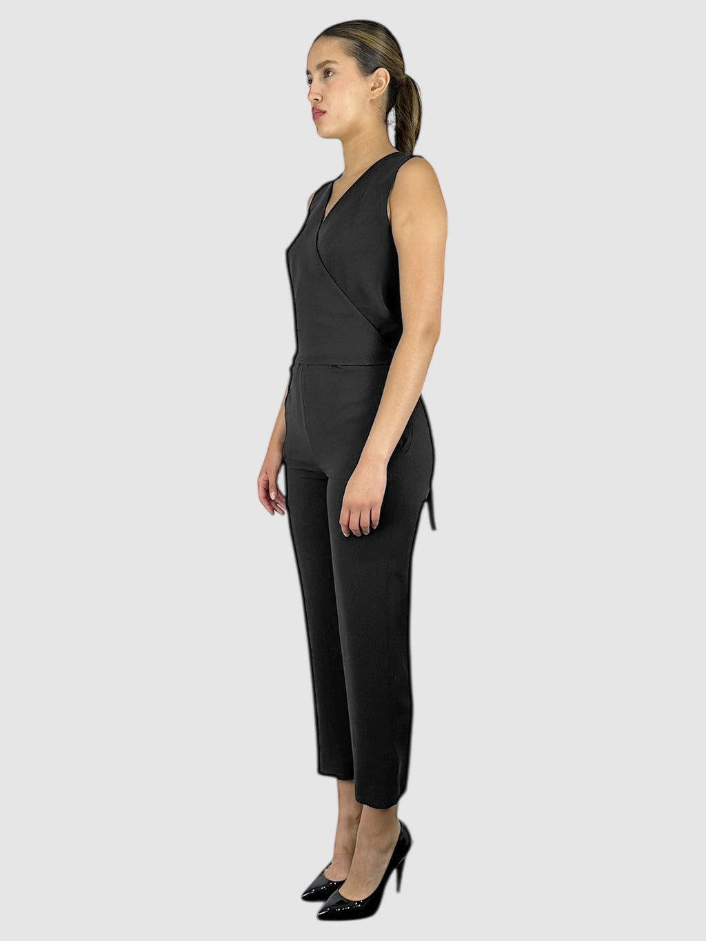 Tie Waist Jumpsuit