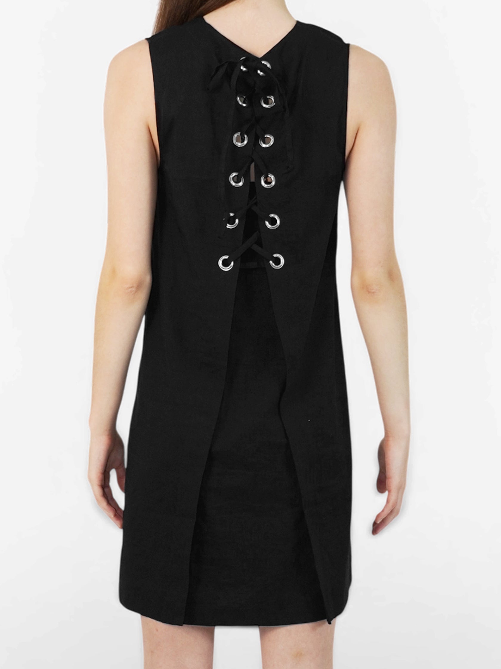 Keshelle Lace-Up Dress