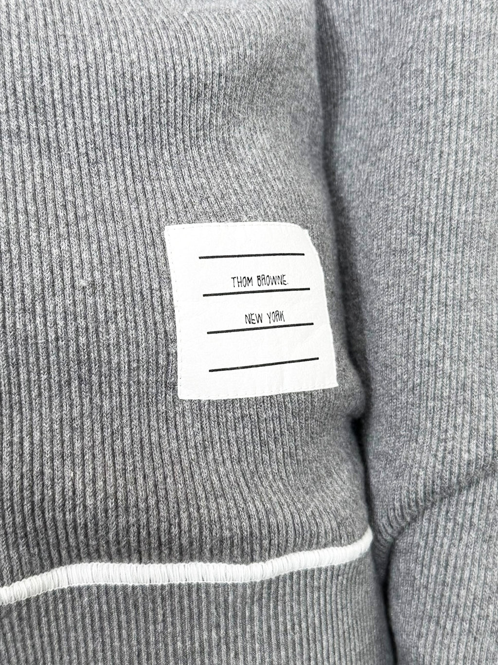 Contrast Crewneck Sweater