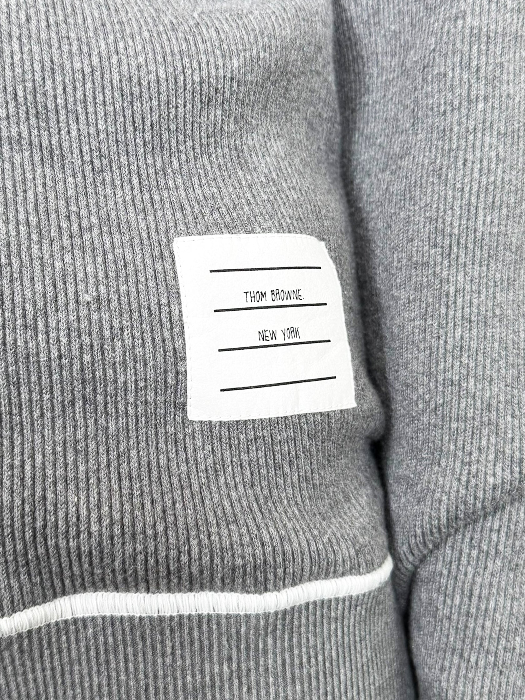 Contrast Crewneck Sweater