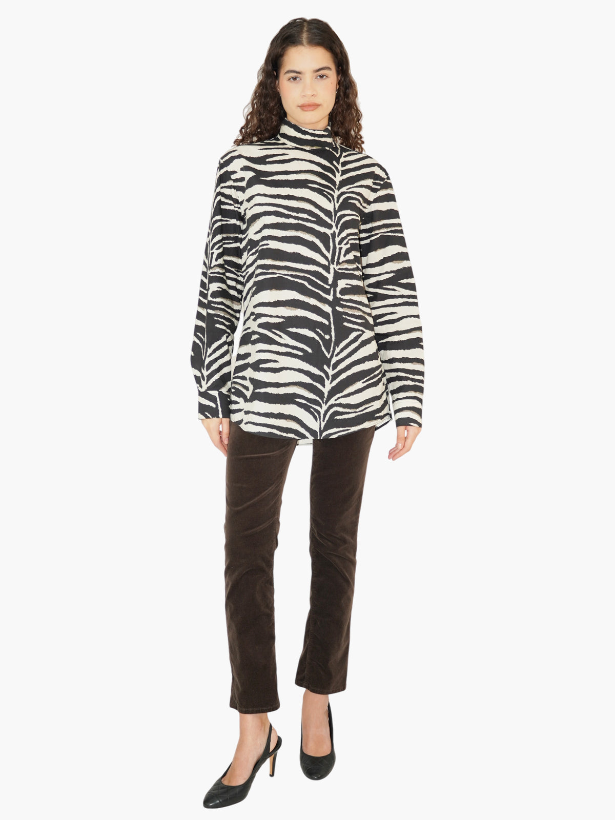 Zebra Print Top
