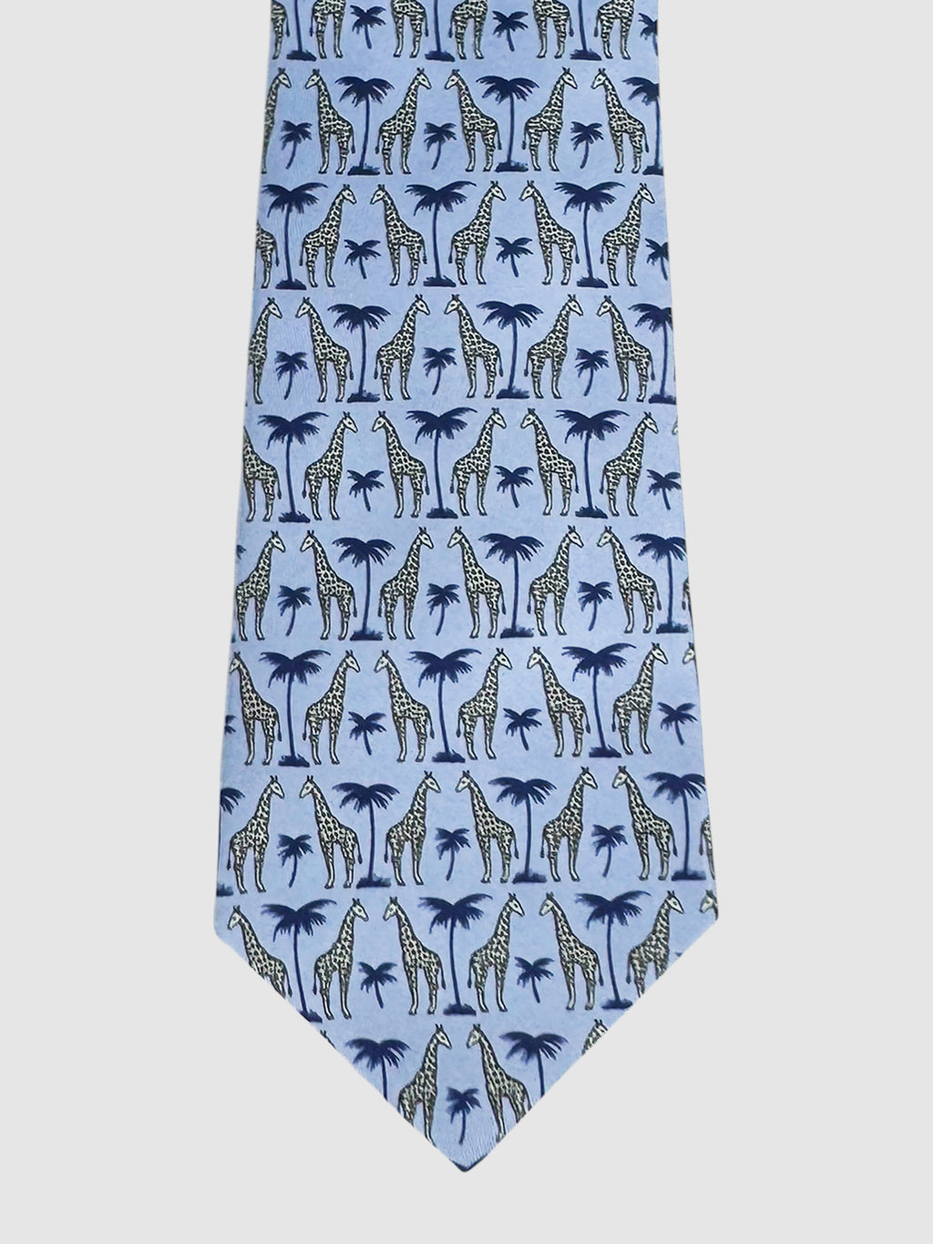 Giraffe Palm Tree Tie