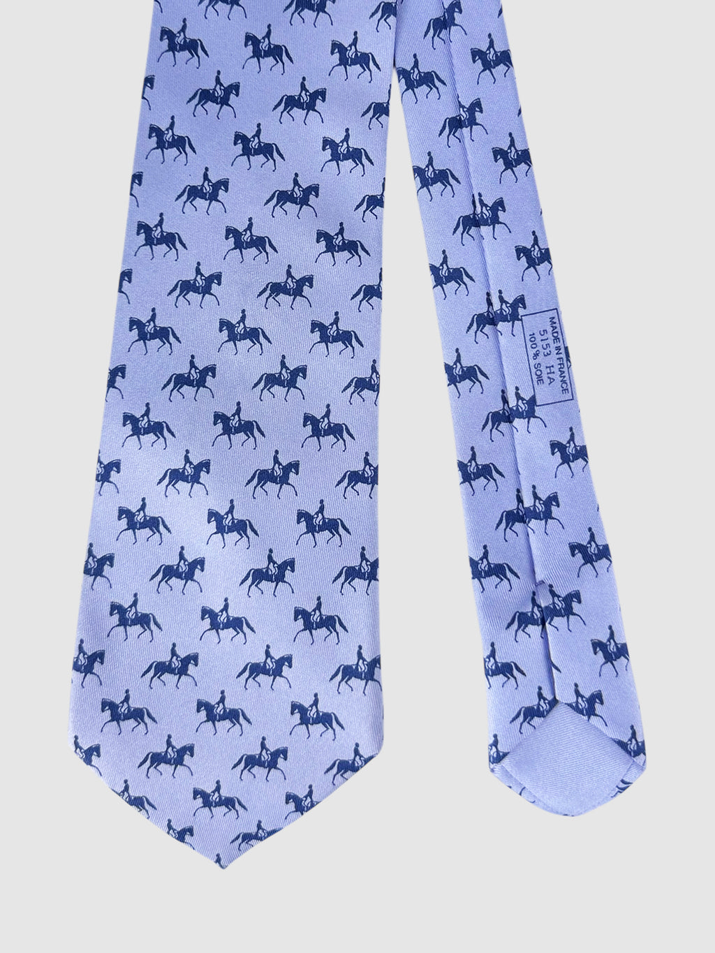Equestrian Print Tie