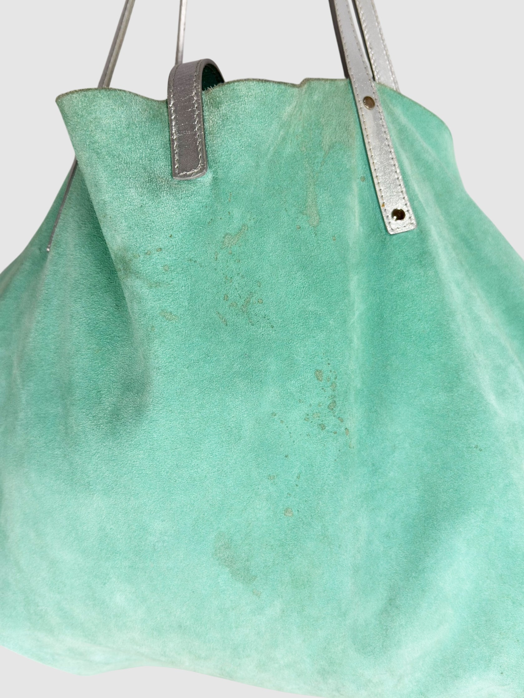 Metallic Reversible Tote