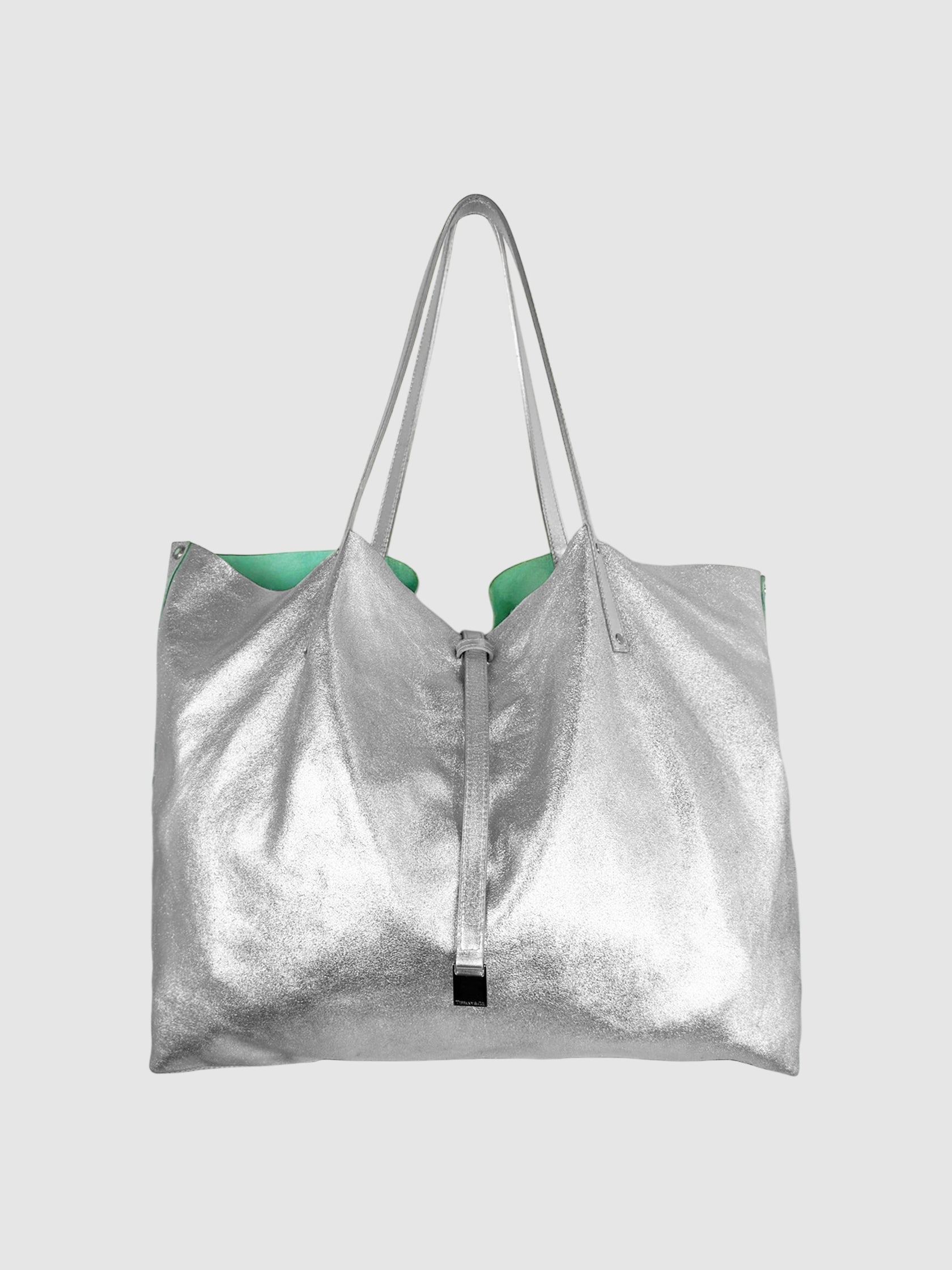 Metallic Reversible Tote