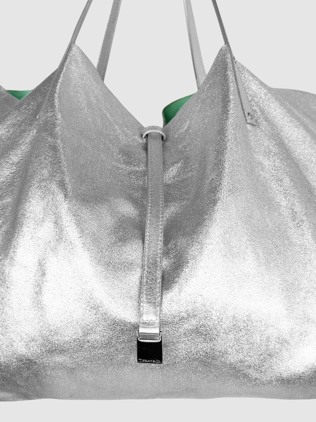Metallic Reversible Tote