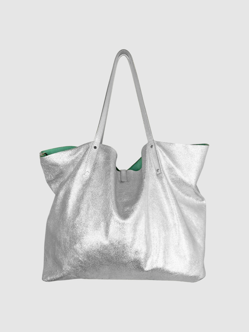 Metallic Reversible Tote