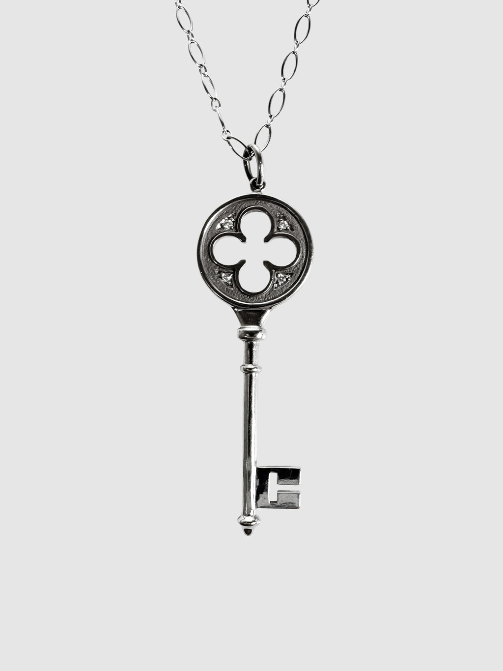 Clover Key Necklace
