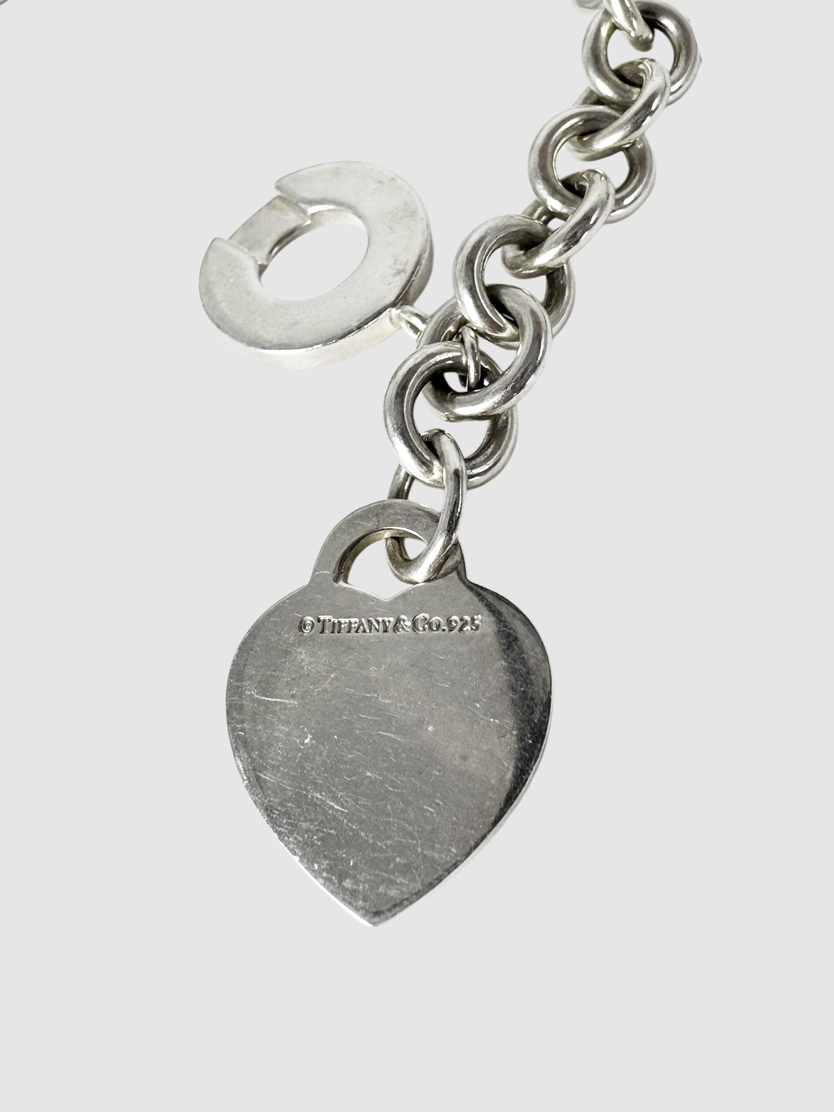 Heart Tag Toggle Necklace