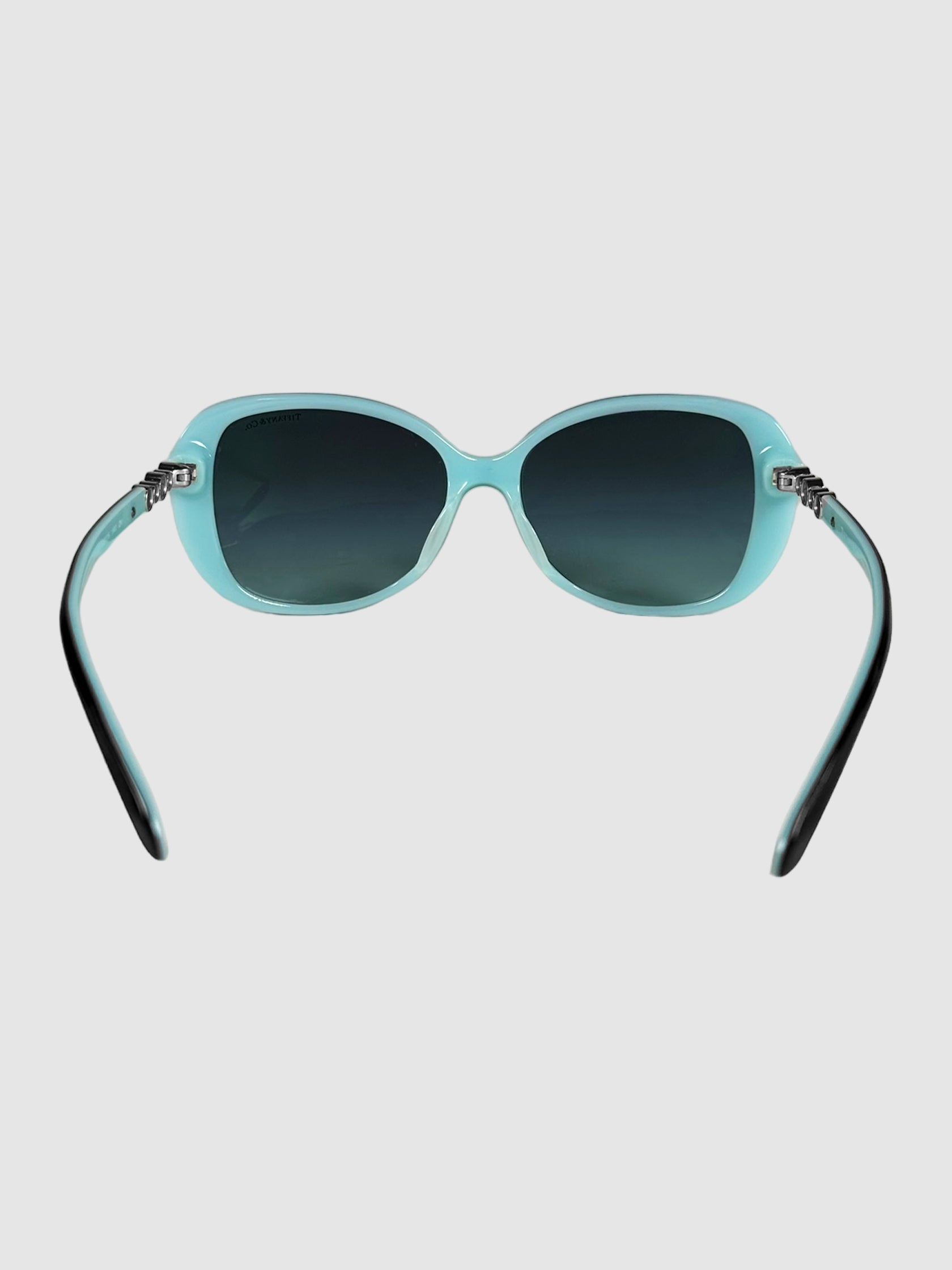 Rhinestone Detail Gradient Sunglasses