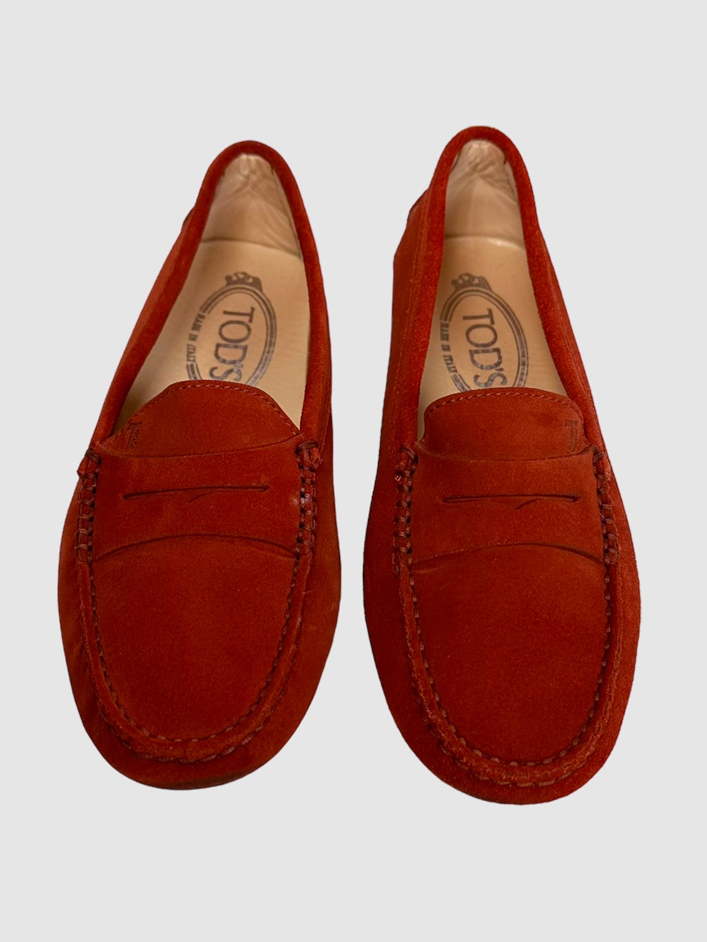 Tod's Suede Loafers - Size 34.5