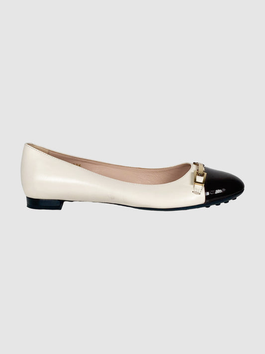 Tod's Two Tone Flats - Size 37.5