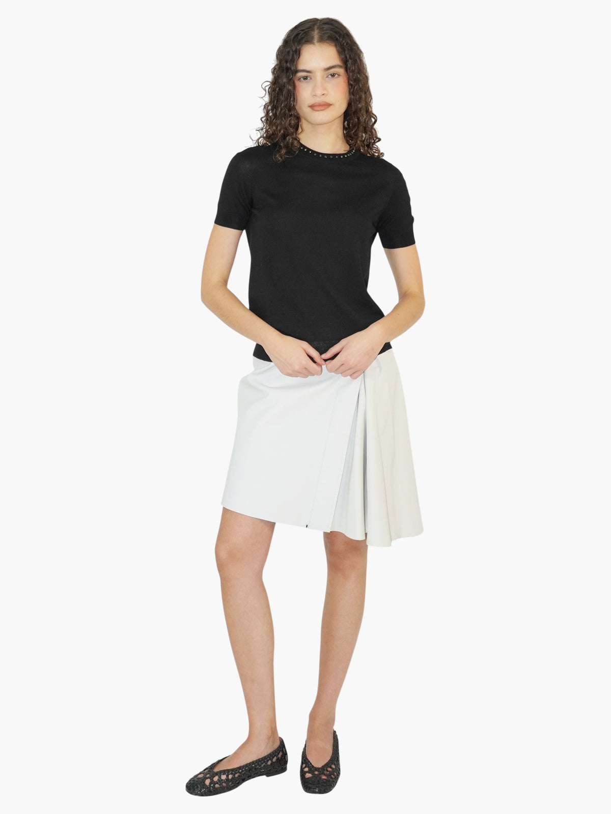 Wool Studded Top