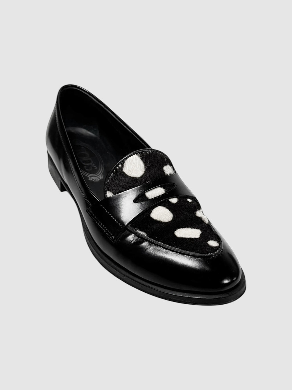 Ponyhair Leather Loafers