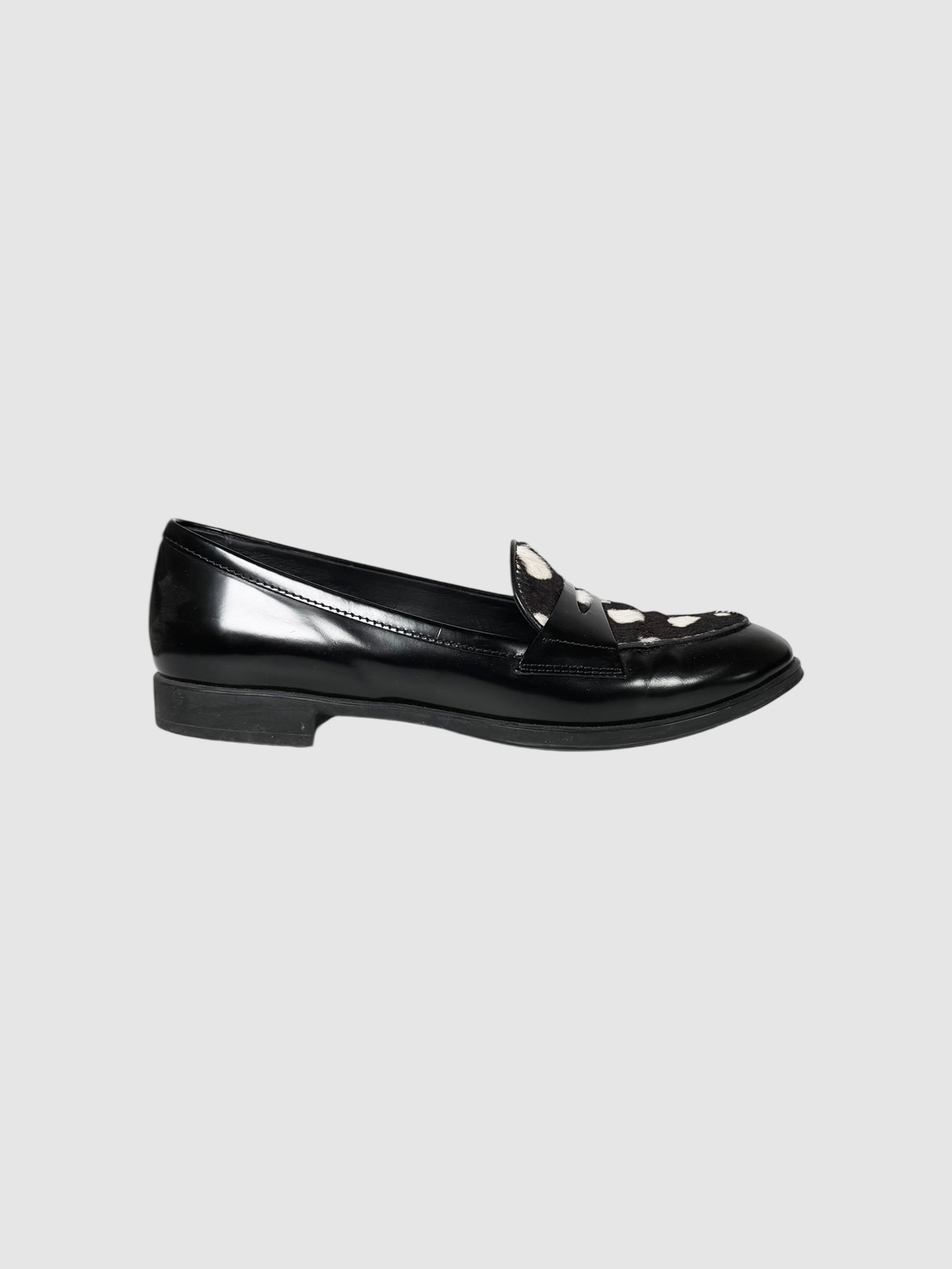 Ponyhair Leather Loafers