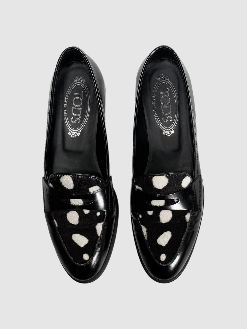 Ponyhair Leather Loafers