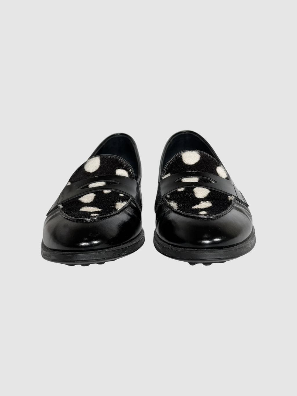 Ponyhair Leather Loafers