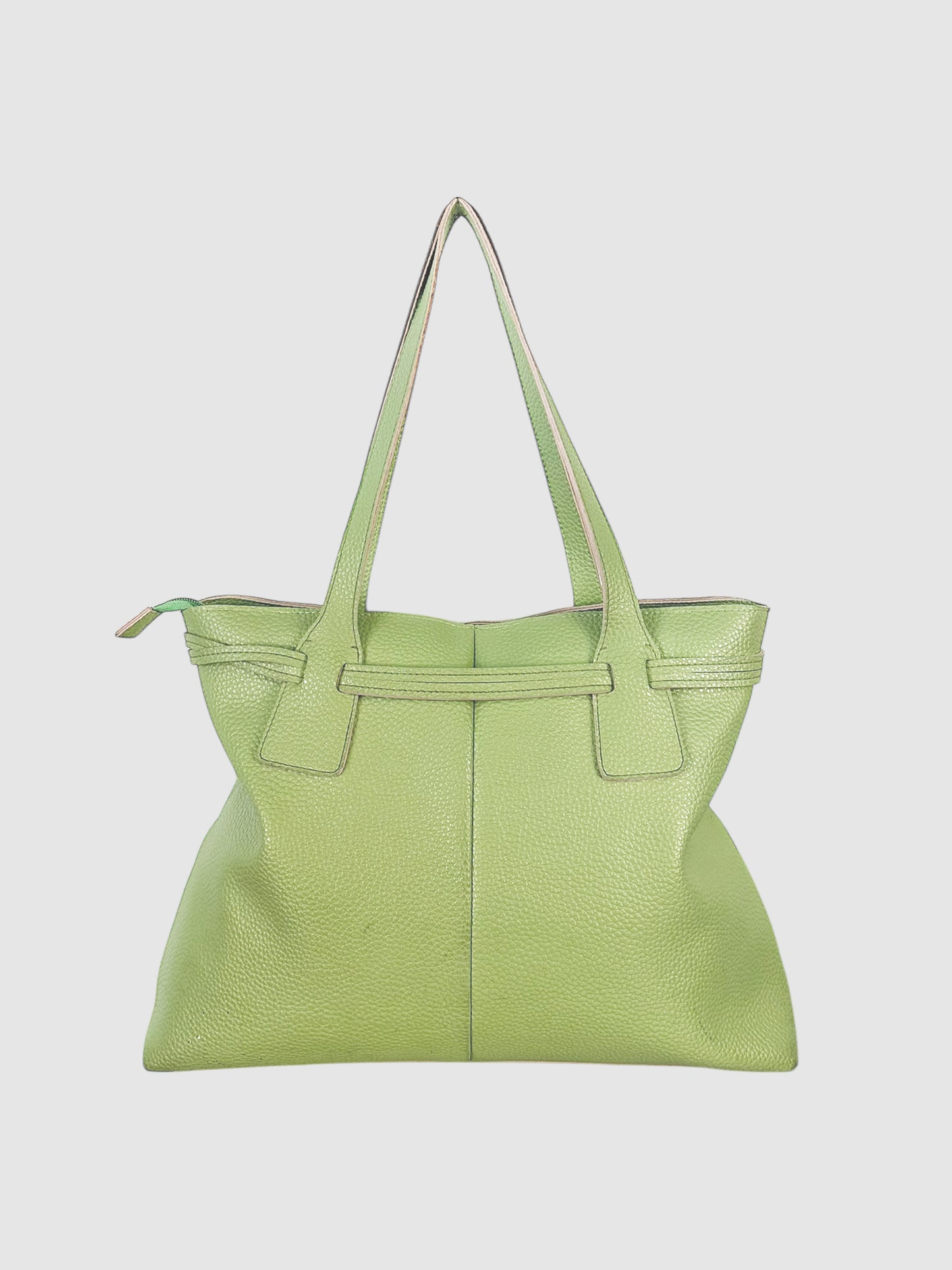 Pebbled Leather Shoulder Bag