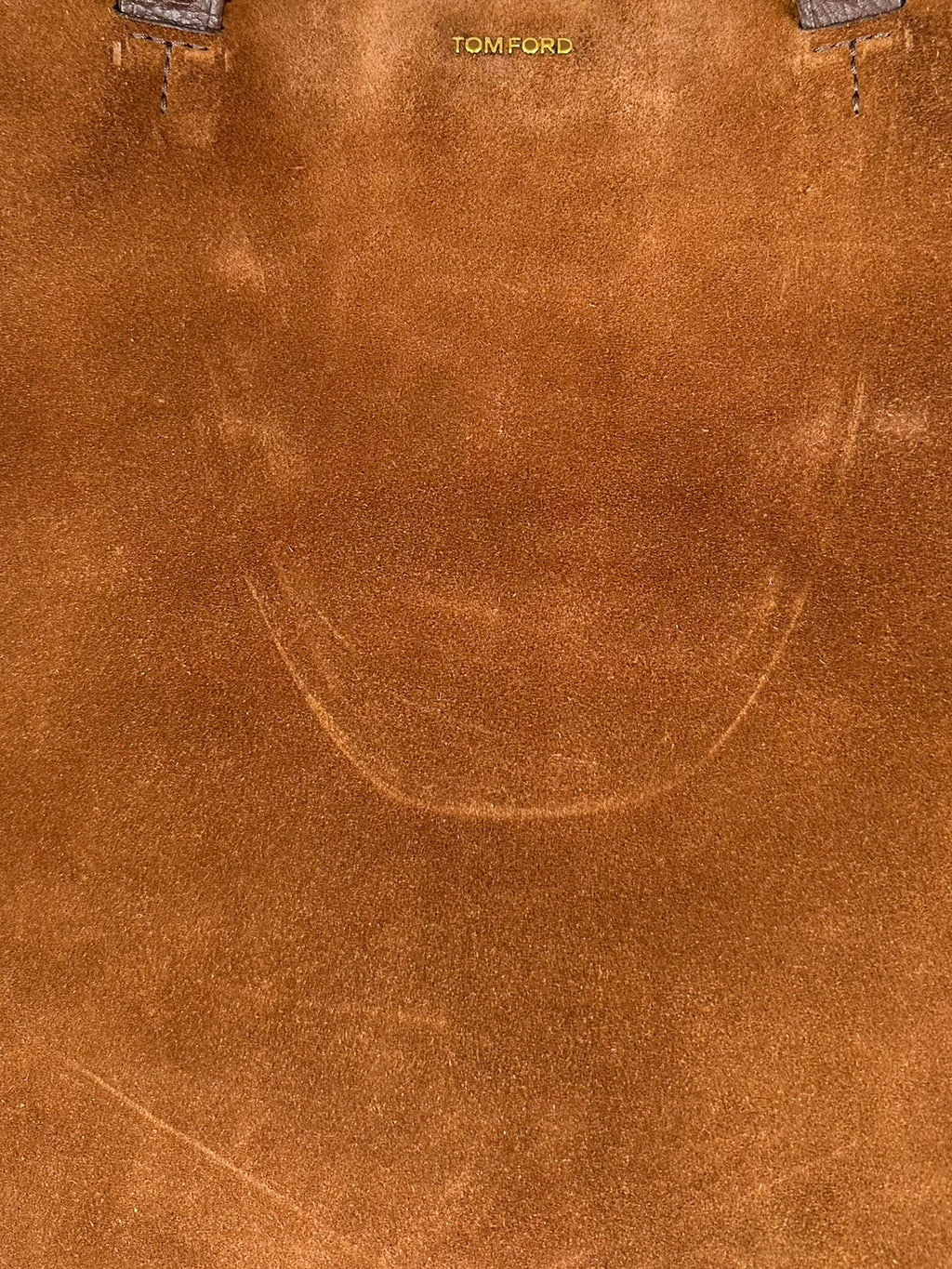 Suede Square Tote Bag