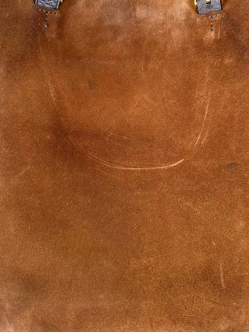 Suede Square Tote Bag