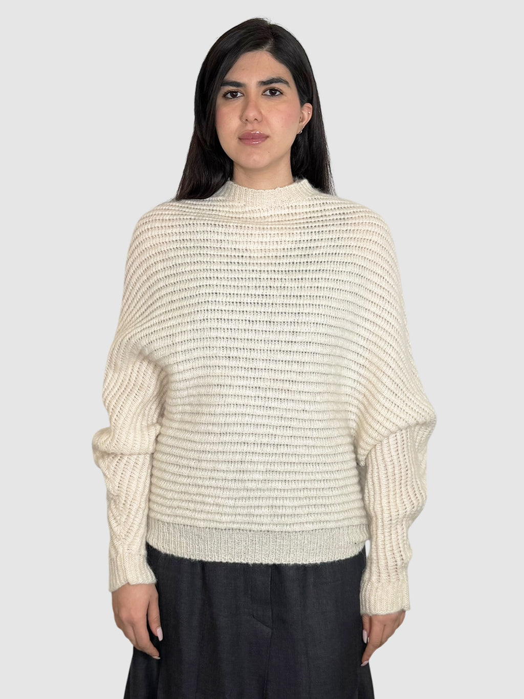 Mohair Ribbed Sweater