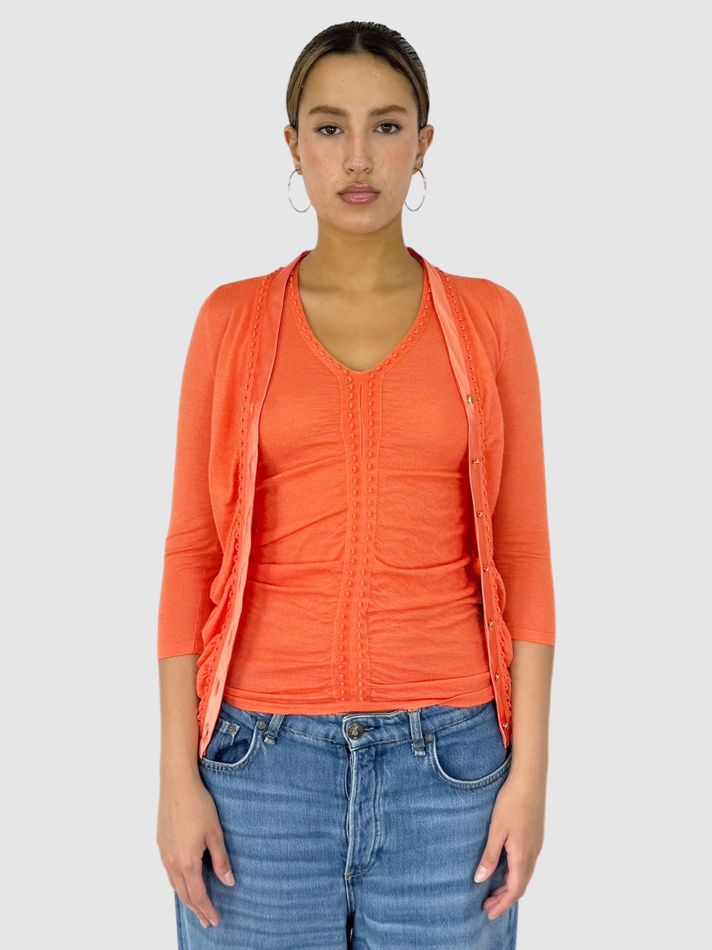 Ruched 2-Piece Top