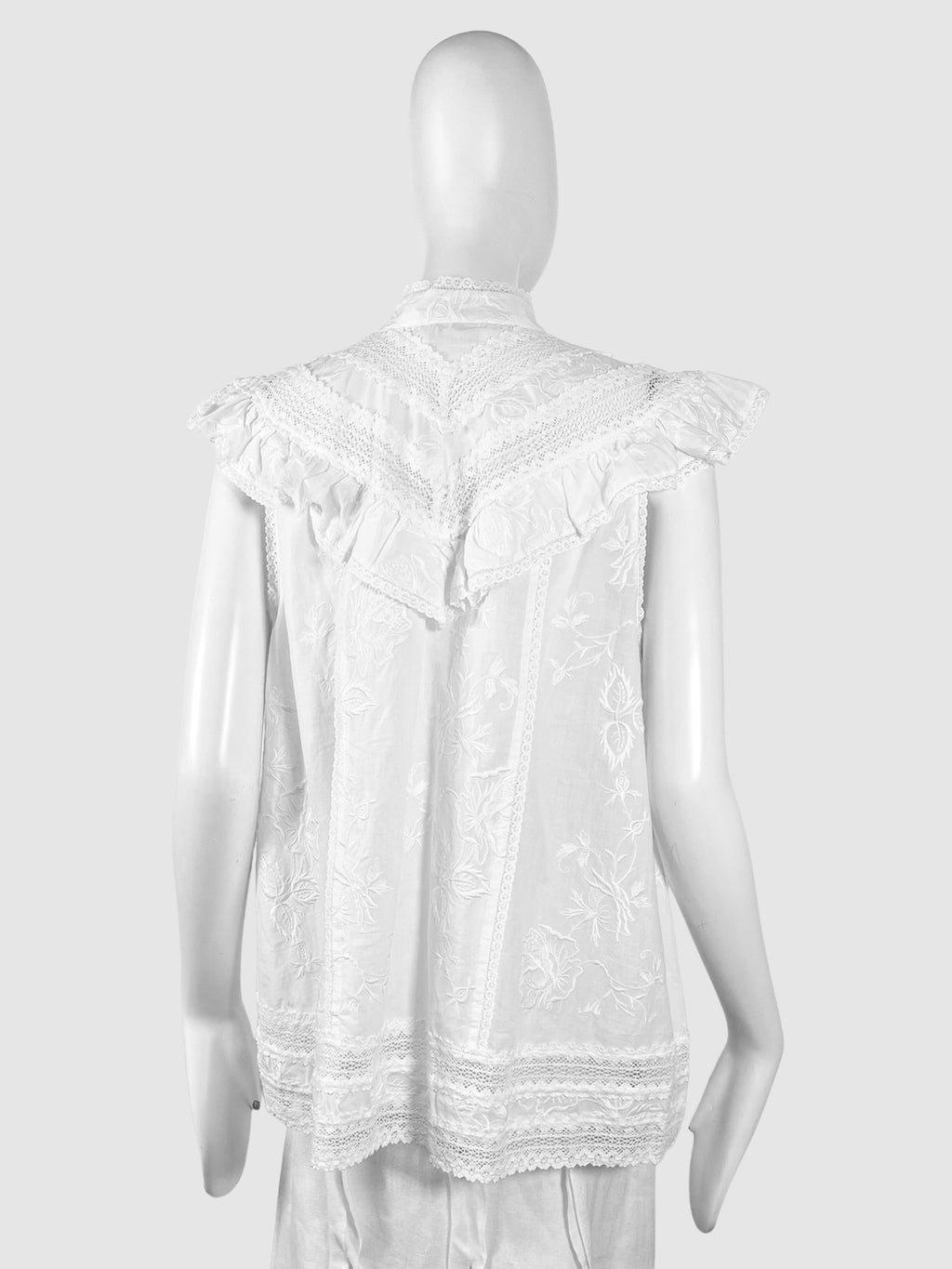Tulsi Lace Sleeveless Top - Size 2
