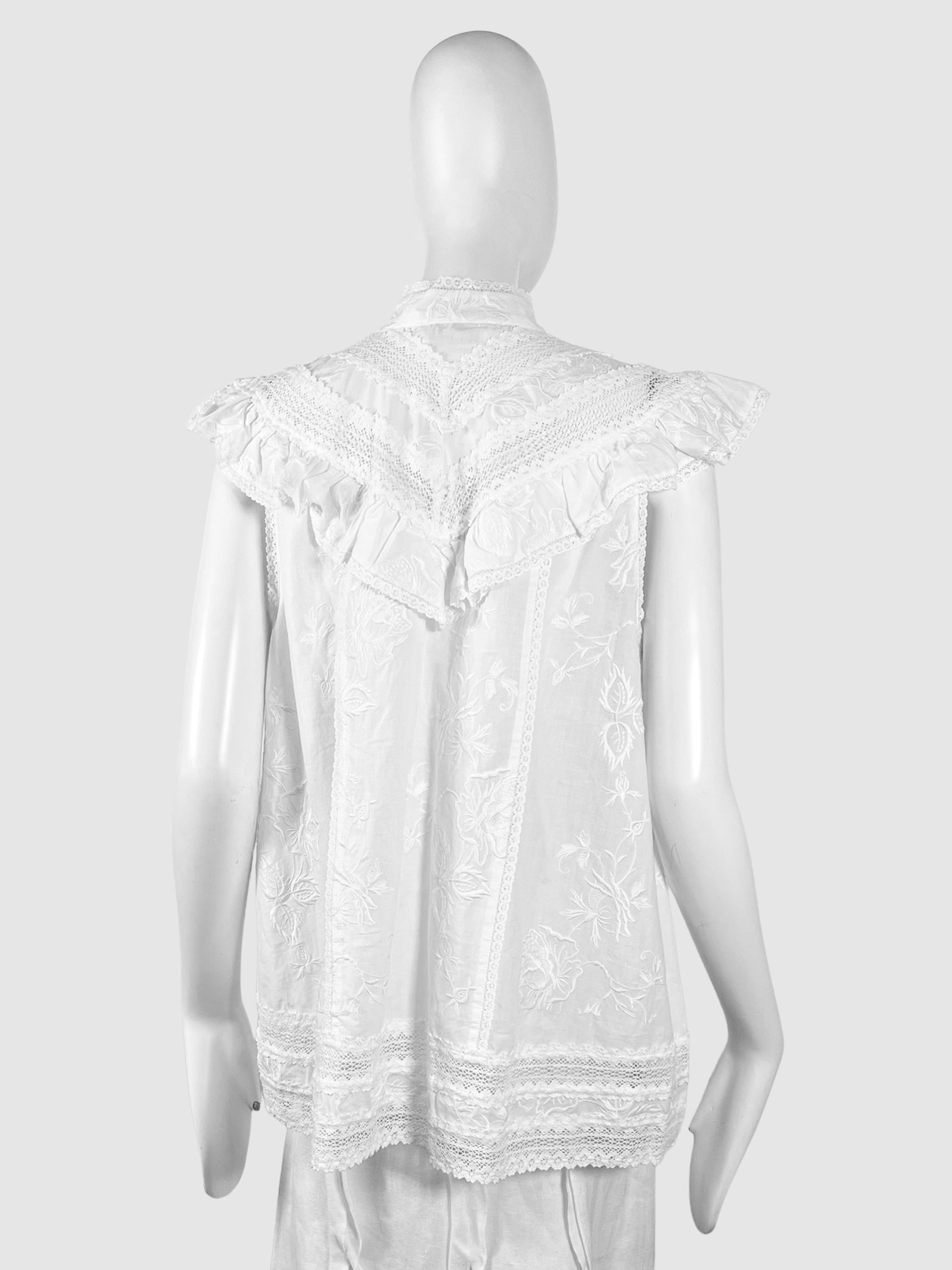 Tulsi Lace Sleeveless Top - Size 2