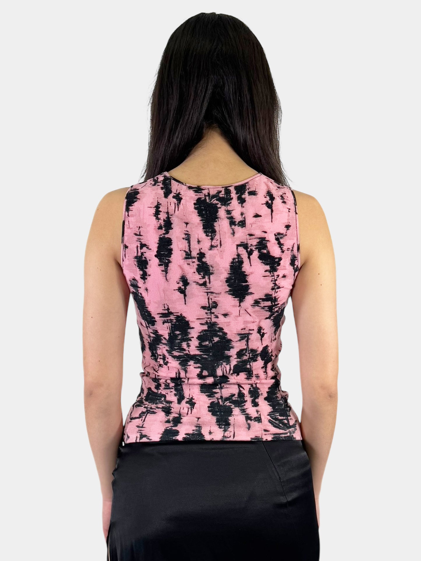 Scribble Print Tank Top - Size S