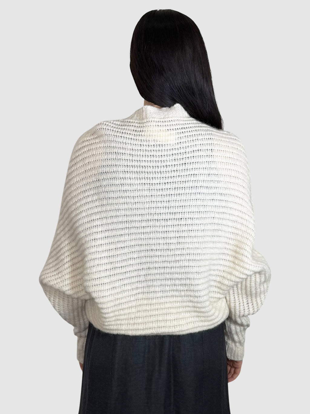 Mohair Ribbed Sweater