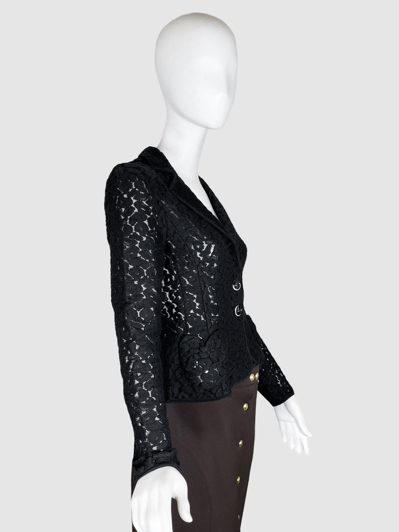 Nanette Lepore Lace Blazer - Size 2