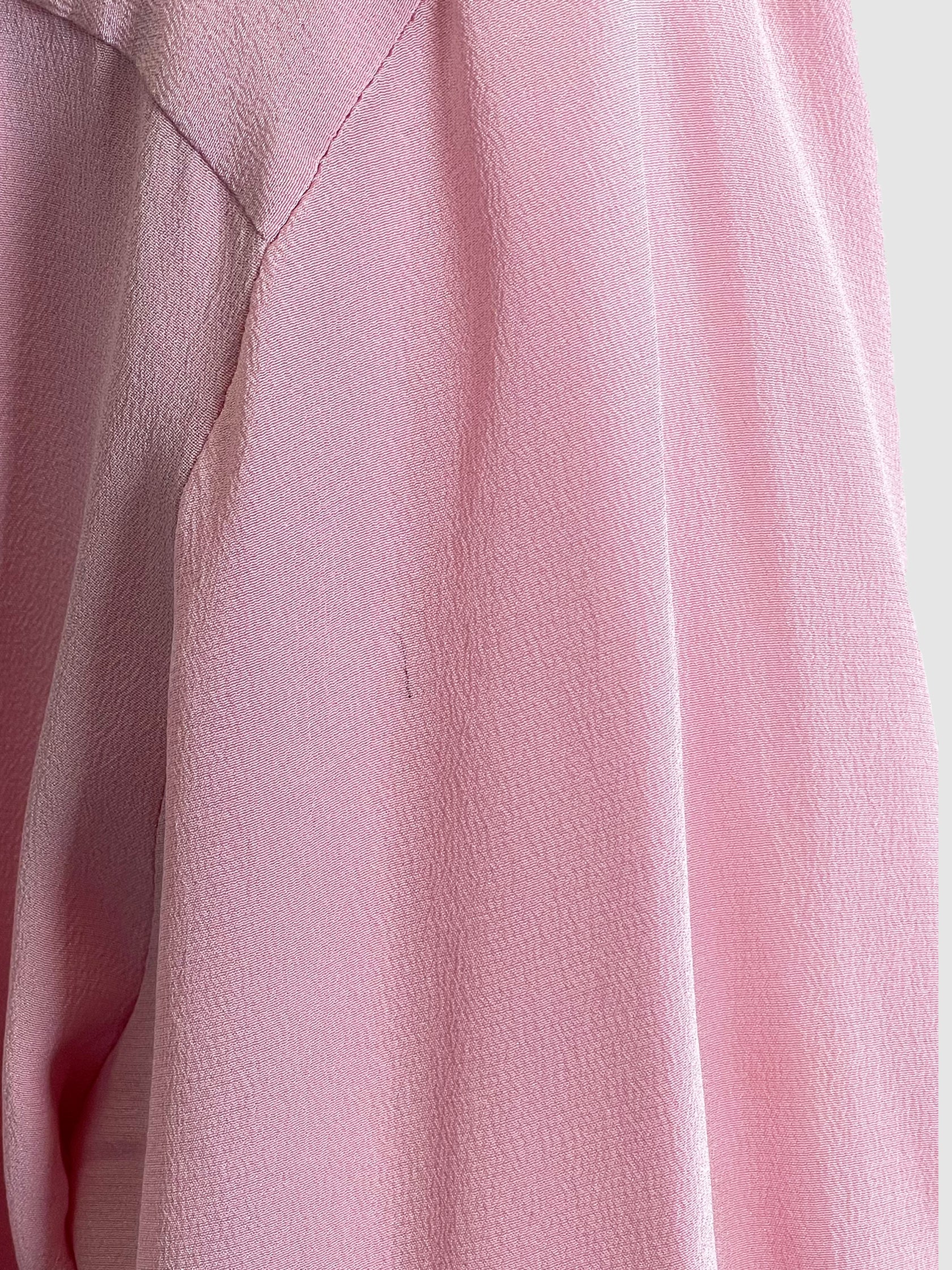 Etro Silk Button-Up Blouse with Heart Collar - Size 48