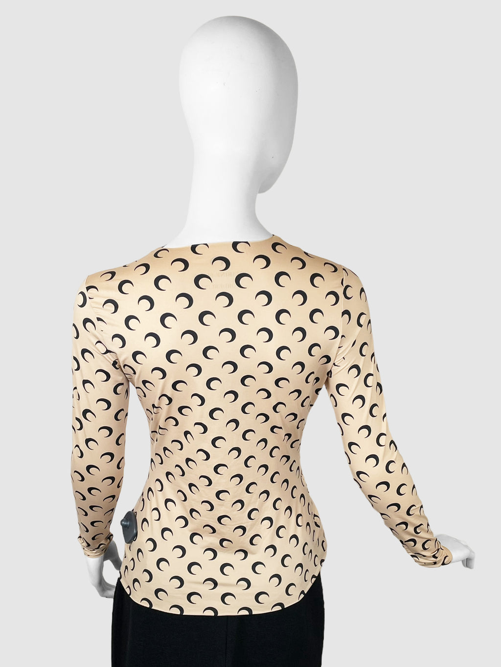 Marine Serre Second Skin Top and Gloves 2-Piece - Size XL