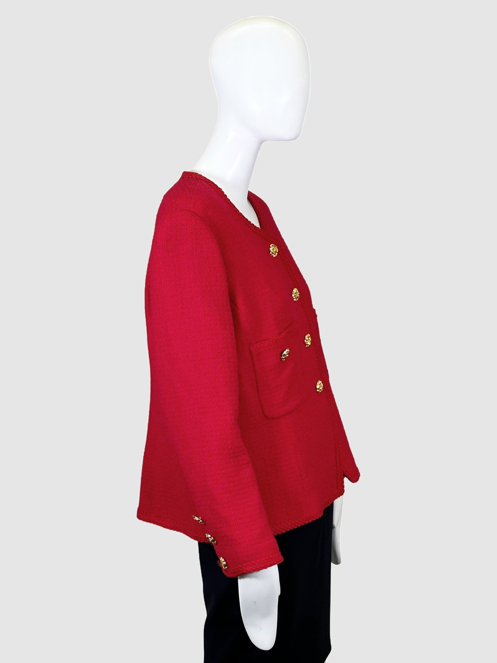 Valentino Tweed Blazer - Size L