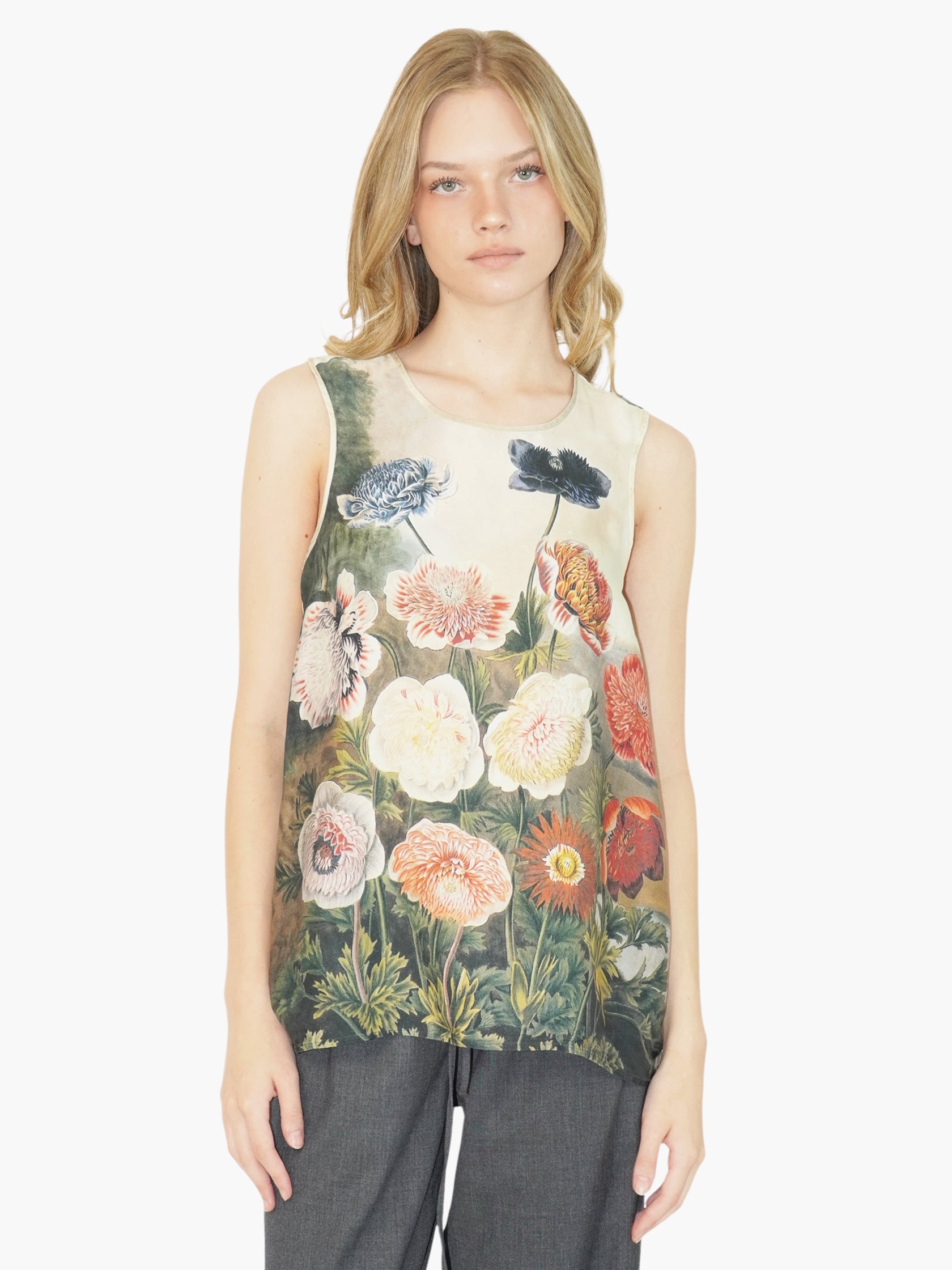 Botanical Print Top