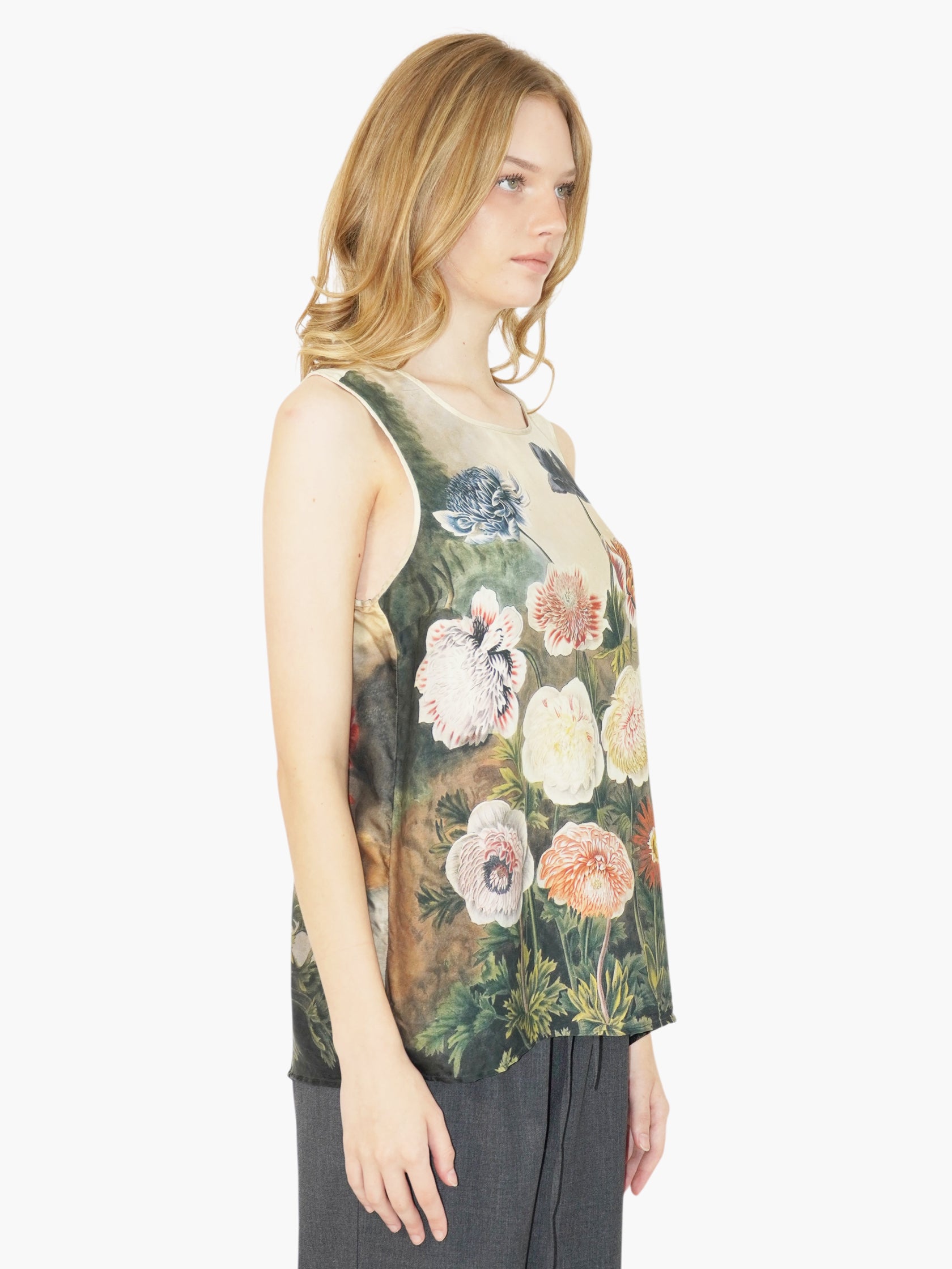 Botanical Print Top