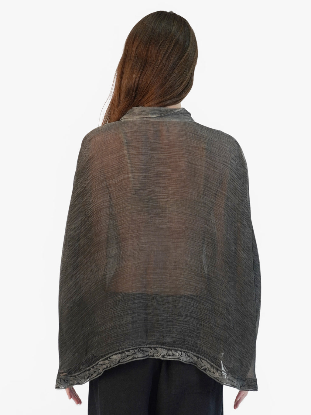 Sheer Button-Up Top