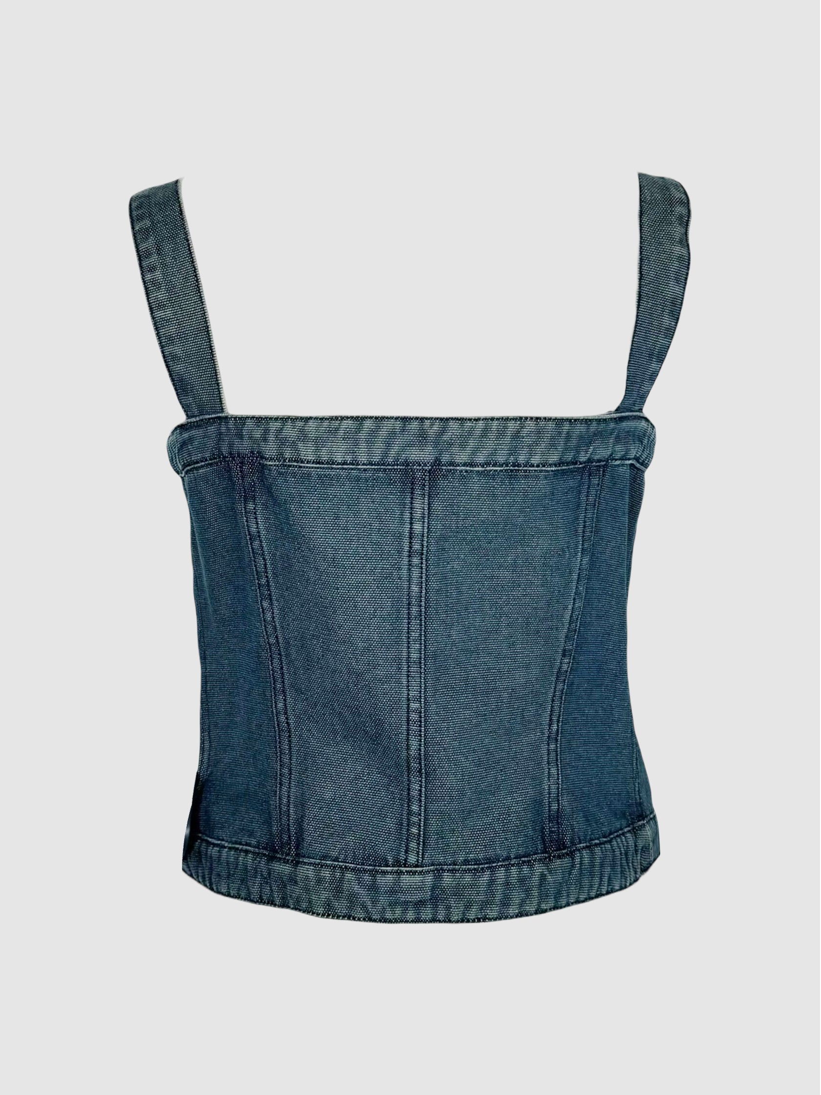 2001 Denim Corset Top