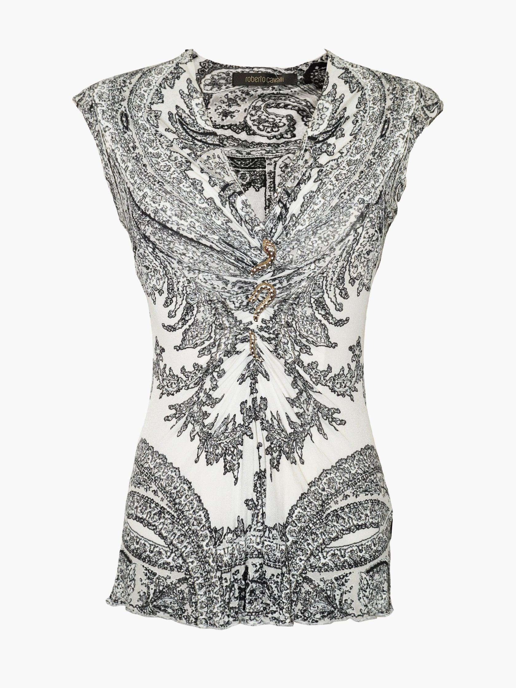 Paisley Print Top
