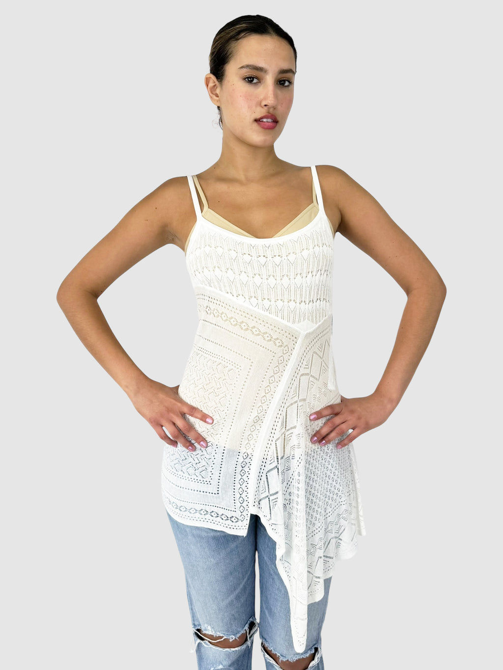 Knit Asymmetrical Top