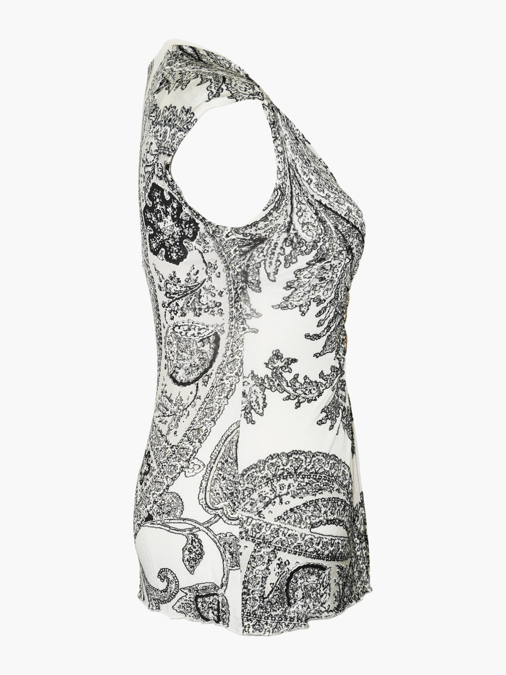 Paisley Print Top
