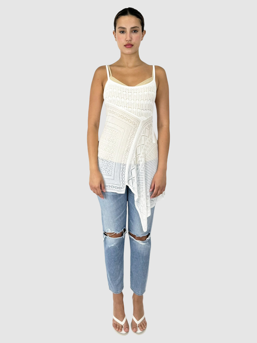Knit Asymmetrical Top