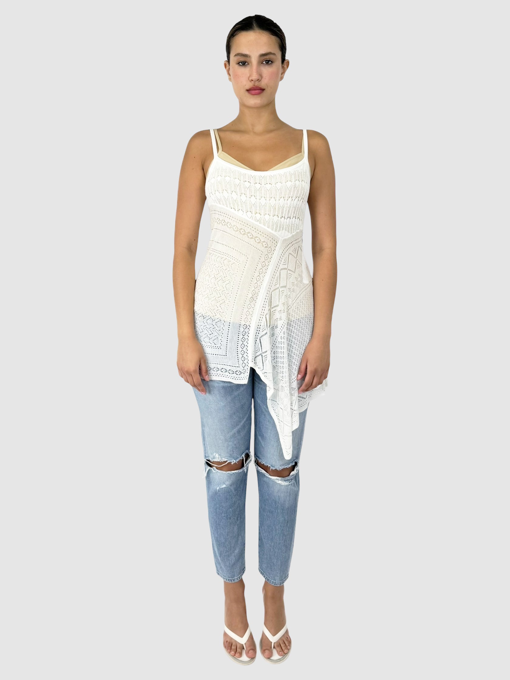 Knit Asymmetrical Top