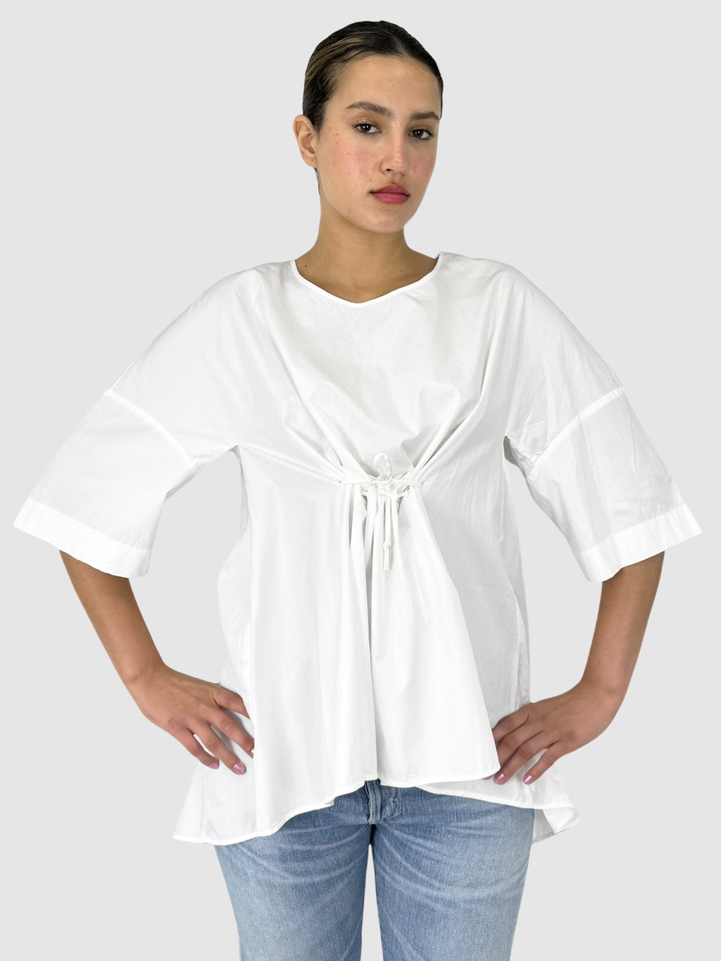Boxy Tie Top