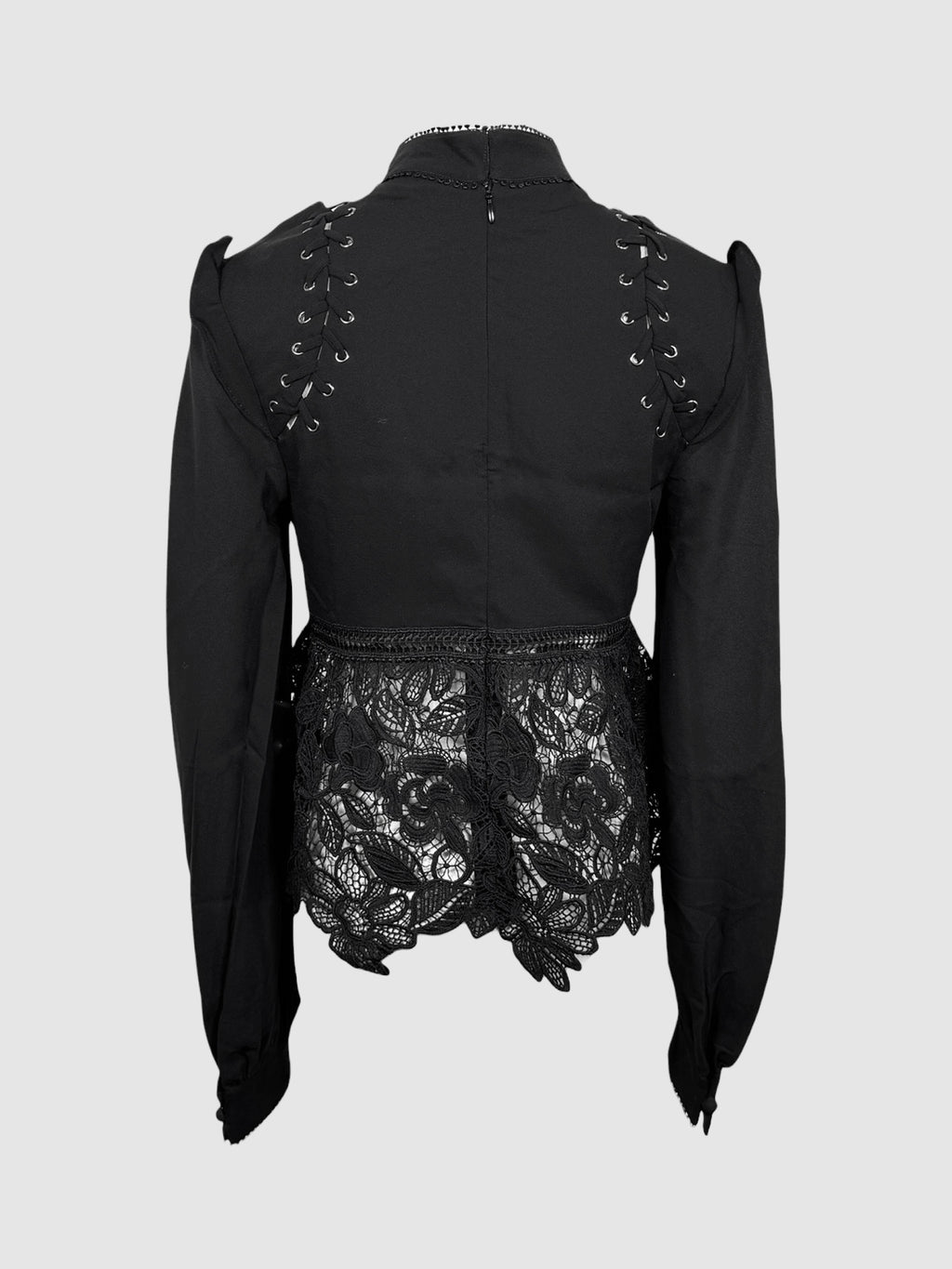 Ruffle Lace Top